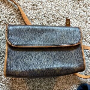 Louis Vuitton Brown Leather small for waist